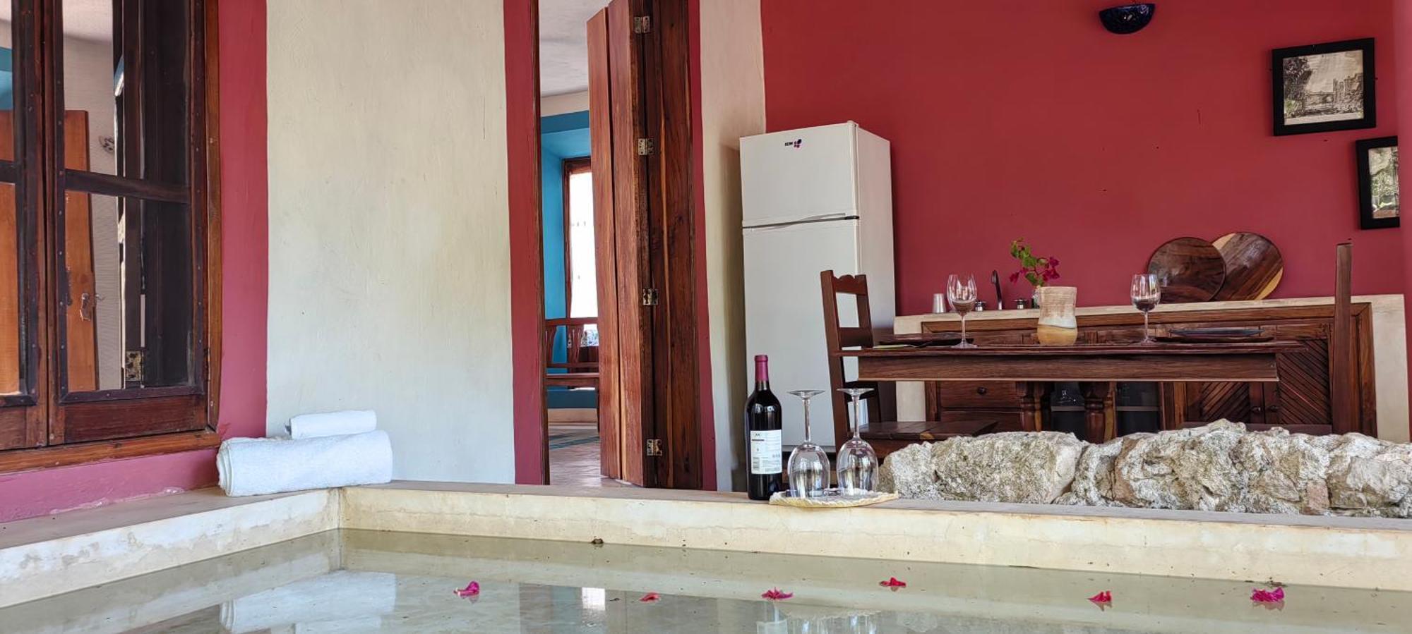 Hacienda San Francisco Tzacalha Hotel Dzidzantún Eksteriør billede