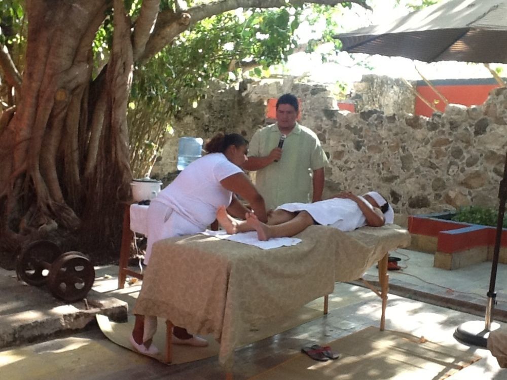Hacienda San Francisco Tzacalha Hotel Dzidzantún Eksteriør billede